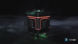 Hilda Laser level 4d 16 line komplit Mesin Self Leveling Green Laser with Remote LD 515