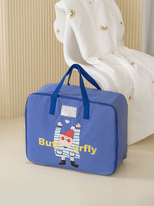 Waterproof Moisture Proof Cartoon Childrens Blanket Storage Bag Cotton Quilt Packaging Bag Kindergarten Bedding Organizer