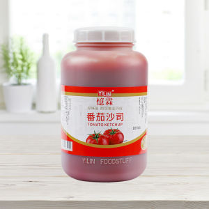 Commercial 3kg Bucket Tomato Sauce Restaurant Quality Burger French Fries Chicken Fried Sauce Pasta Tomato Sauce by Yilin