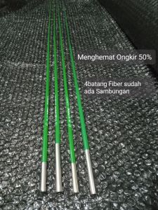 1Paket Fiber kaku untuk sayap layangan 4batang sudah termasuk sambungan stik piber sayap layangan gapanganram raman pegon