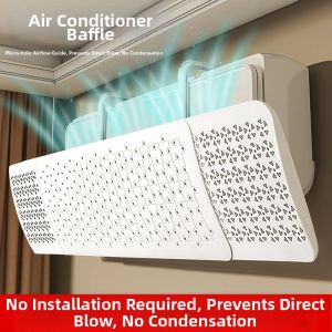 Direct Cold Air Blockage Deflector Panel