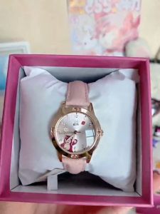 100% Authentic Disney Watch for Kids Girls Lotso Waterproof Watch Quartz Watches Scratch Resistant Cute Wristwatch Kids Watch for Girls Birthday Gift MK-14152