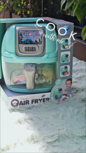 Đồ Chơi Nồi Chiên Không Dầu Có Hiệu Ứng Đổi Màu Mô Phỏng Khi Bánh Chín Đồ Chơi Nấu Ăn Cho Bé -shopcuabebb