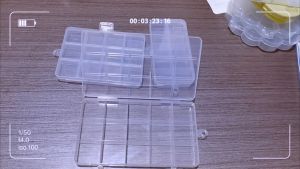 กล่องเก็บของ กล่องสำหรับเก็บเครื่องประดับ กล่องเก็บเครื่องประดับ กล่องพลาสติกใสแยกช่อง กล่องใส่เหยื่อ 10/15/24/36/21ช่อง