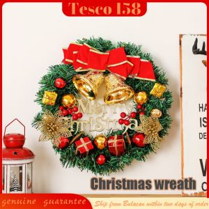 Christmas Wreath Artificial Garland Handmade Christmas Decoration Door Decor DIY Christmas Decorations Set