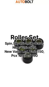 Roller Pemberat 9-16 Gram: Aksesoris Motor Vario dan PCX