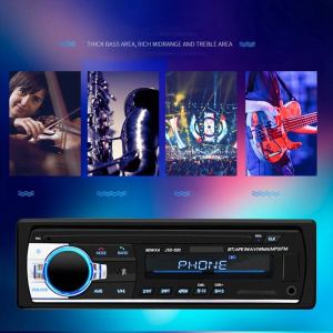 Car Radio Autoradio Aux Input Receiver Bluetooth Stereo Audio Player+Without Display Car Electronics DVD CD Support MP3 WMA WAV