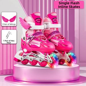 Adjustable Roller Skates for Kids 3-6-10-12 Years