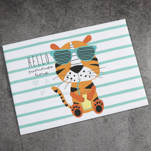 Creative Animal Card Communication Paper Envelope Set Cute Girls Mood Book Six One Business Supplies Stationery