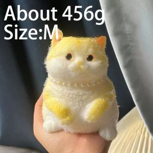 Đồ Chơi Bóp Mềm Hình Mèo Dễ Thương Kiểu Kawaii Bằng Silicon Giúp Giảm Căng Thẳng Lo Âu Làm Bạn Đồng Hành Trên Bàn Làm Việc Quà Tặng Cho Trẻ Em & Người Lớn Vật Trang Trí Bàn Làm Việc