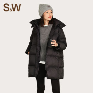S&W | Black Long Insulated Waterproof Fashionable Jacket