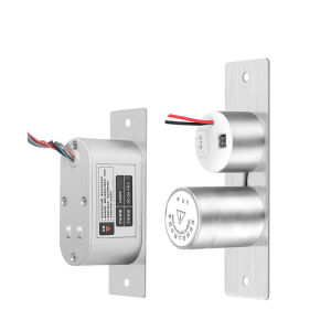 Mini Electric Bolt Lock Fail Safe Stainless Steel Solenoid Electric Door Lock DC 12V 5 Wires Feedback Lock Easy to Install