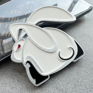 Devil Rabbit 3D Metal Car Decal: Enhance Your Golf GTI