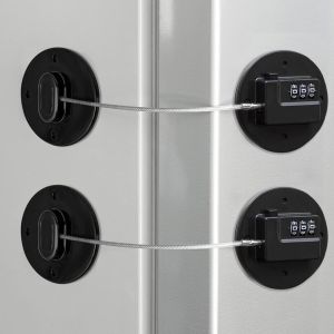 1 PCS Password Refrigerator Lock Child Safety Cabinet Locks for Cabinets Closets Drawers Window Electrical Appliances Locks