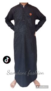 jubah embos pria dewasa