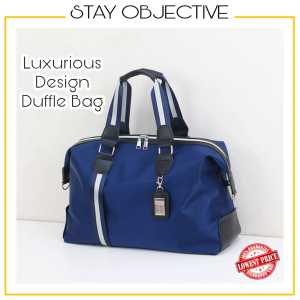 Luxury Leather Luggage Travel Bag Sling Shoulder Messenger Business Gym Casual Design Hand Carry Beg Suitcase