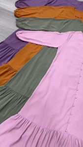 SV 6243 - Amrila Dress | Silvervogue | Gaun Katun Poliester Pakaian Wanita