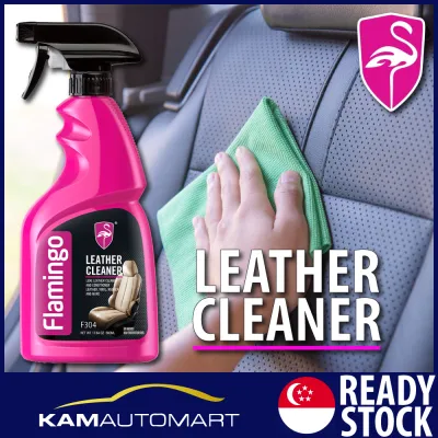 Flamingo Leather Cleaner 500ml Care Care (KAM AUTO MART PTE LTD)