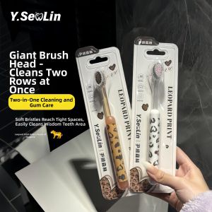 YIYANSENLIN | Soft Bristles Adult Toothbrush Large Head