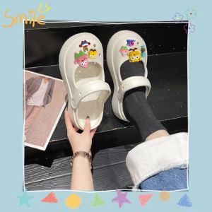 QLshop ฮิตสูงสุด 💗 รองเท้าผู้หญิง รองเท้าหัวโต สีดูดูดี ตัวการ์ตูนติดปังมาก บาย ดี เกาหลีเกาใจสุด รุ่นที่ขายดี ไปซื้อกันเลย มิ้งมากเพื่อสุดท้าย 👹