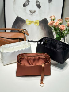 Simple Smile for Loewe LOEWE Puzzle Geometric Bag Waterproof Silks and Satins Zipper Liner Bag