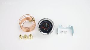 RYSJM | 2 52mm Air Pressure Gauge 100psi KP/cm2 12V Press Gauge Car Meter Mechanical Barometer PSI With Sensor NPT1/8 Gauges
