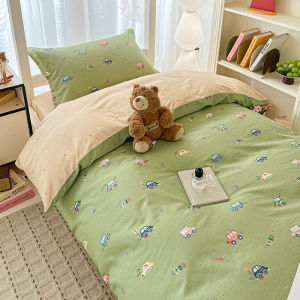 MiiOW | Dormitory Cartoon Pure Cotton Bedding Set