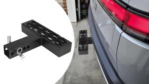Anti Slip And Rust Towing Bumper Guard Hitch Steps With Pin Fits 2 Inch Receivers For Cars SUV Trucks Pickups 30CM Hitch Step
