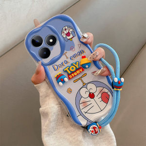 Oppo A5Pro 5G Airbag Anti-fall Full-edge Protection Cartoon Creative Couples Soft Silicone Phone Case Compatible CPH2695 Model