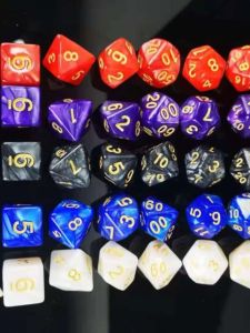 Multi-Face Dice Numbers Tabletop Game Role-playing Game Monster Hunter Dungeons And Dragons Dragon And Underworld
