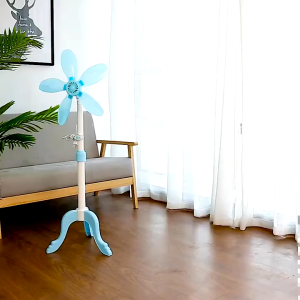 5 Blades Stand Fan Portable Stand Fan Foldable Stand Fan Electric Fan Adjustable Mini Stand Fan