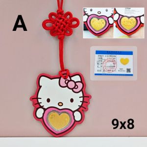 gantungan emas hello kitty