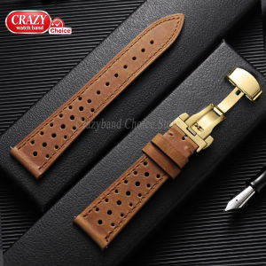 Cowhide Leather Watch Strap Universal Band for Seiko for Omega for Casio 18mm19mm20mm21mm 22mm24mm Wrist Quick Release Bracelet