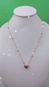 Kalung Wanita Love 03 Titanium Anti Karat dan Tahan Lama Premium Quality KS051