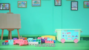 Childrens large soft rubber building blocks / large particle assembly educational teething toy / colorful / creative building