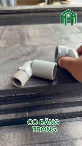 CO ống nước răng NGOÀI răng TRONG nhựa PVC phi 21 27 34 hiệu Siêu Thành (ST)