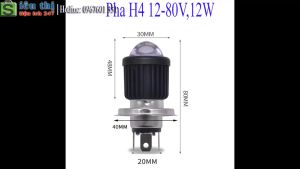 Đèn Pha Led 12v-80v Cho Xe Máy Xe Điện