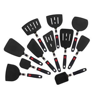 Silicone Spatula for Non Stick Pots High-temperature Resistant High Quality Stir Spring Steel Fry Spatula tools Kitchen Utensils