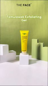[BPOM] THE FACE Temulawak Exfoliating Gel 50ml / AHA BHA PHA - Mencerahkan dan Mengangkat Sel Kulit Mati
