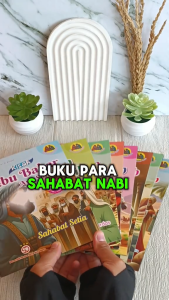 Paket Hemat Isi 8 Buku Seri Sahabat Nabi Billingual