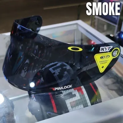 Flat visor kyt r10 kyt rc7 kyt k2r iridium blue free stiker visor