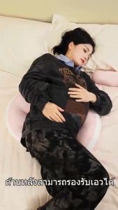 🤰หมอนคนท้อง🤰หมอนตั้งครรภ์ หมอนรองครรภ์ รองรับหน้าท้อง ซักกับเครื่องซักผ้าได้ ปรับได้ 2-21 ซม ปกป้องแผ่นรองกระดูก หมอนรองท้อง
