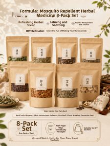NUOXUNDE | Herbal Pouch DIY Kit Mosquito Repelling Sachet