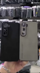 VIVO Y400 / IQOO Z10 LITE 4G SOFTCASE HP SILIKON KULIT LEATHER FANOYA SUEDE CASING HANDPHONE