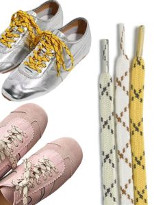 Double Layer Flat Cross Pattern Martin Boots Men Women Running Shoes Climbing Lace up Sneakers Yellow Rice Grey Milk White