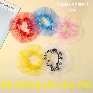 Mũ Che Mõm Chống Cắn và Liếm cho Chó
