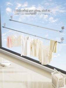 BAOJIAWANG | Suction Rotary Extendable Clothes Drying Rack