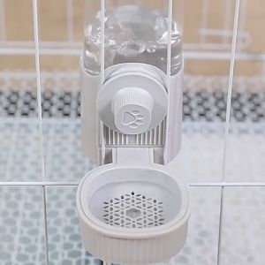 【COD】Cat Cage Hanging Dispenser Dog Bowl Automatic Feeder Cage Pet Food Bowl Rabbit Accessories