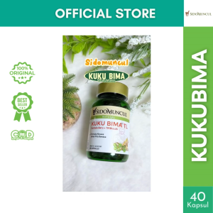 SIDOMUNCUL Kuku Bima TL 40 Kapsul Formula Baru Plus Tribulus Membantu Memelihara Stamina Kesehatan