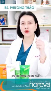 Gel rửa mặt sạch sâu dịu nhẹ dành cho da dầu mụn Noreva Actipur Dermo - Cleansing Gel 150ml